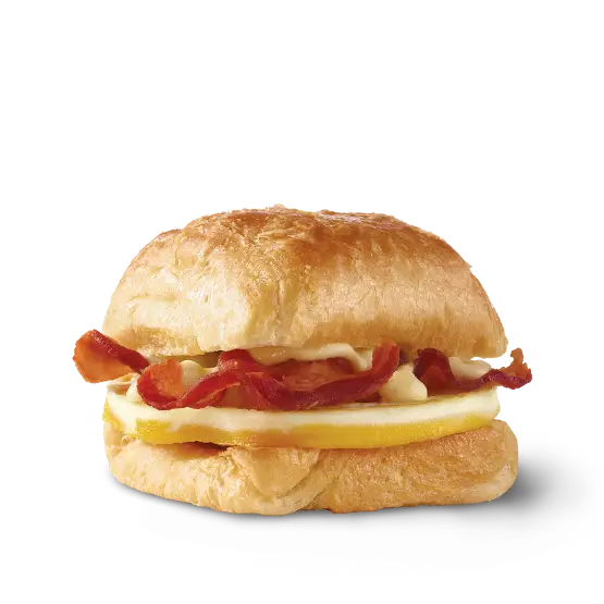wendys bacon egg and swiss croissant