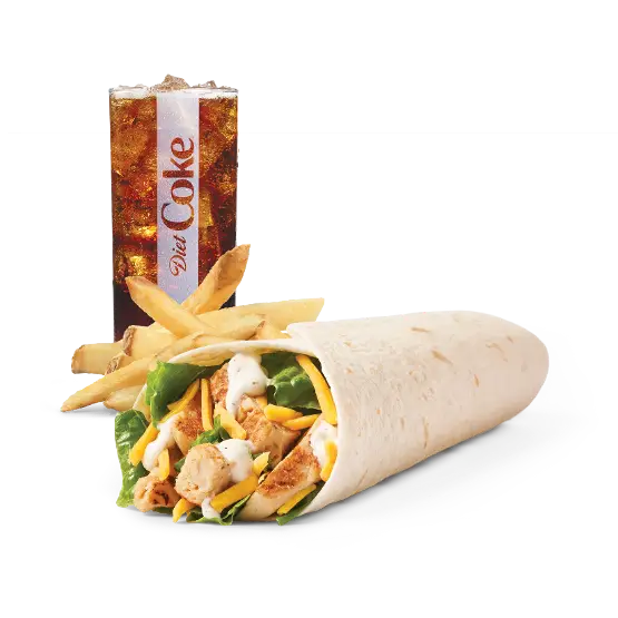 wendys grilled chicken wrap