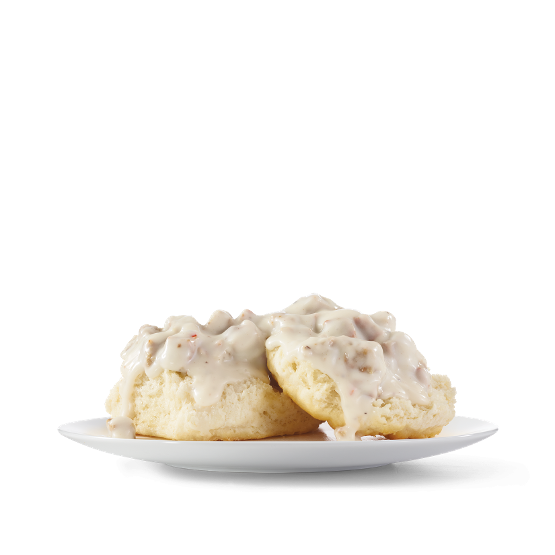 wendys sausage
gravy and biscuit