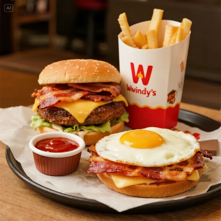 Wendys Breakfast Baconator™ Combo