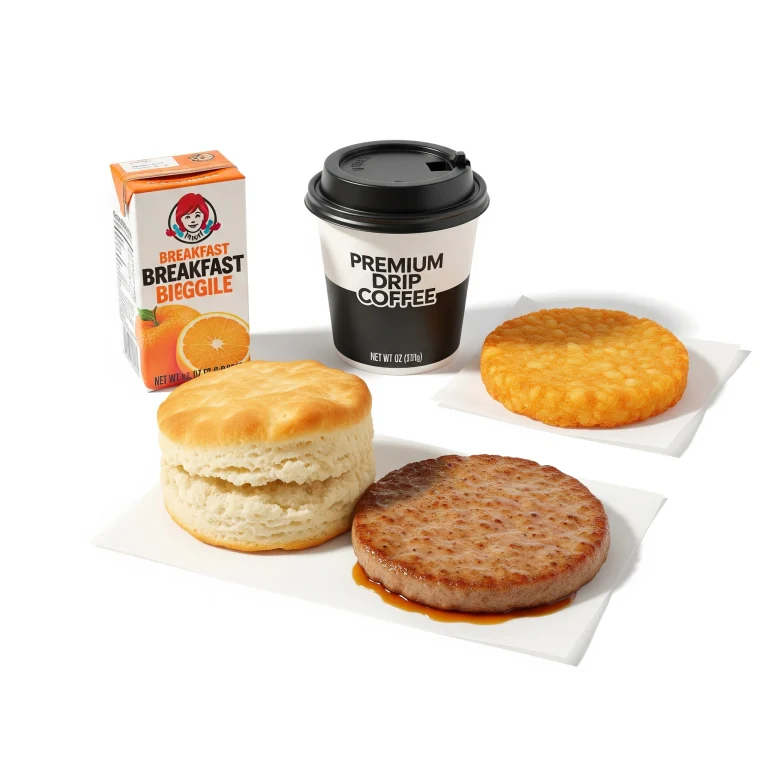 Ingredients in Wendy’s Breakfast Biggie Bundle
