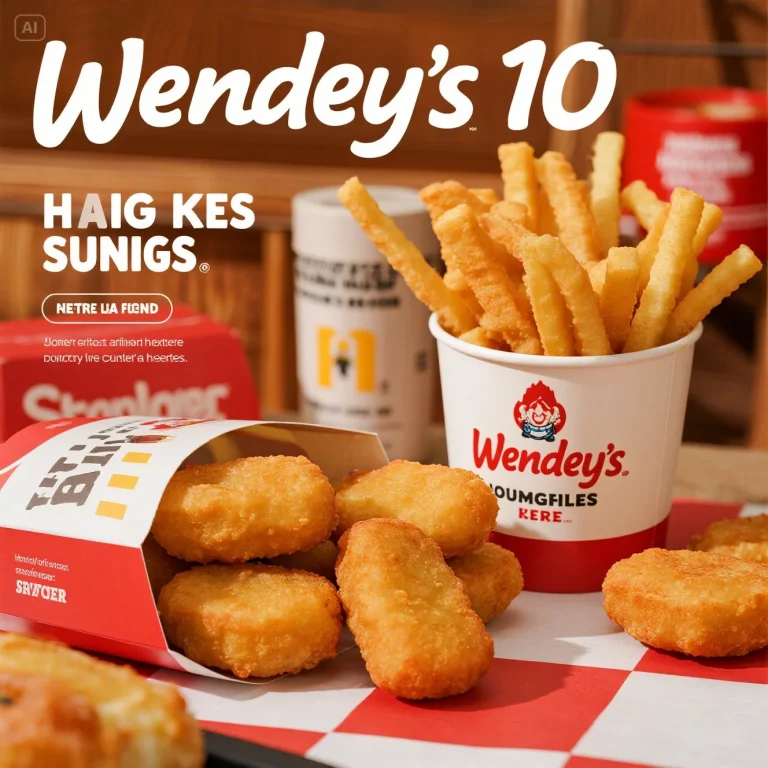 Wendy’s 10 Nuggets Combo