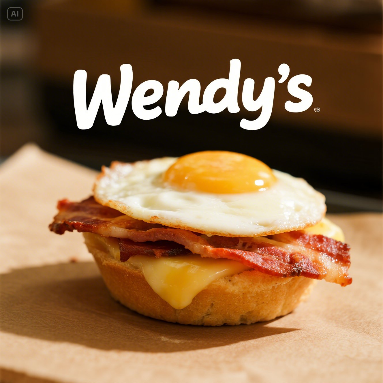 Wendy’s Bacon, Egg and Cheese Muffin