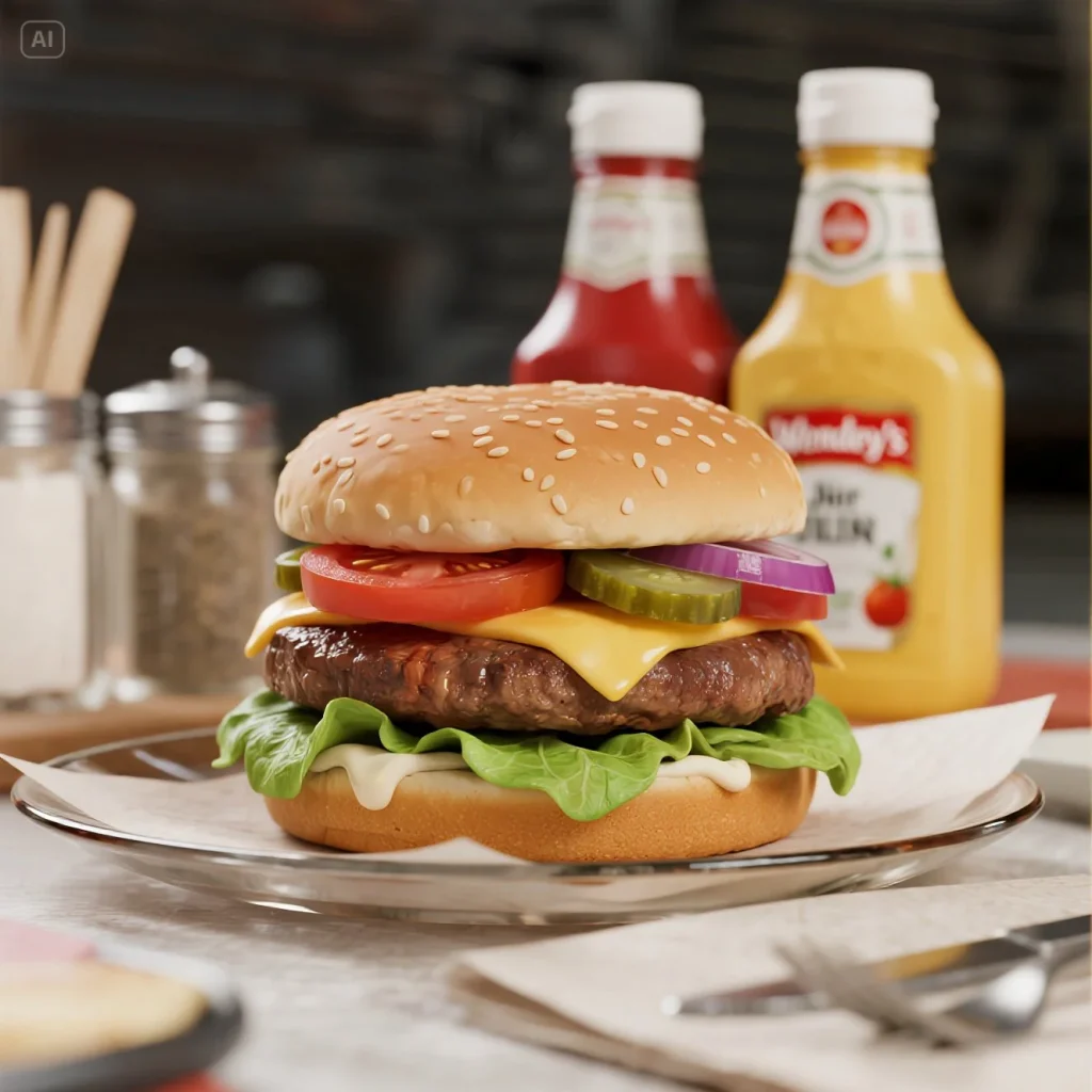 Wendy’s Jr. Hamburger