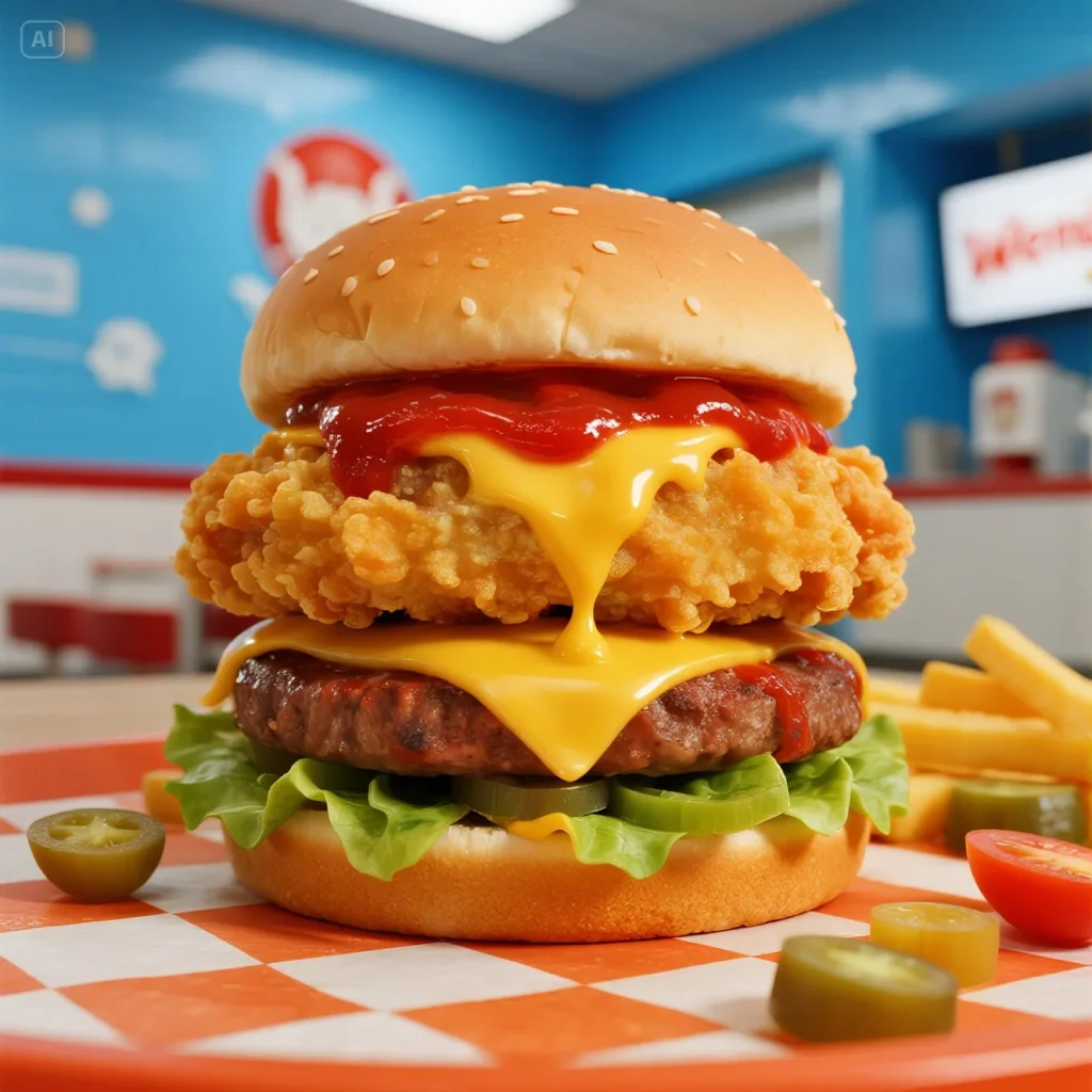 Wendy’s Jr. Hamburger