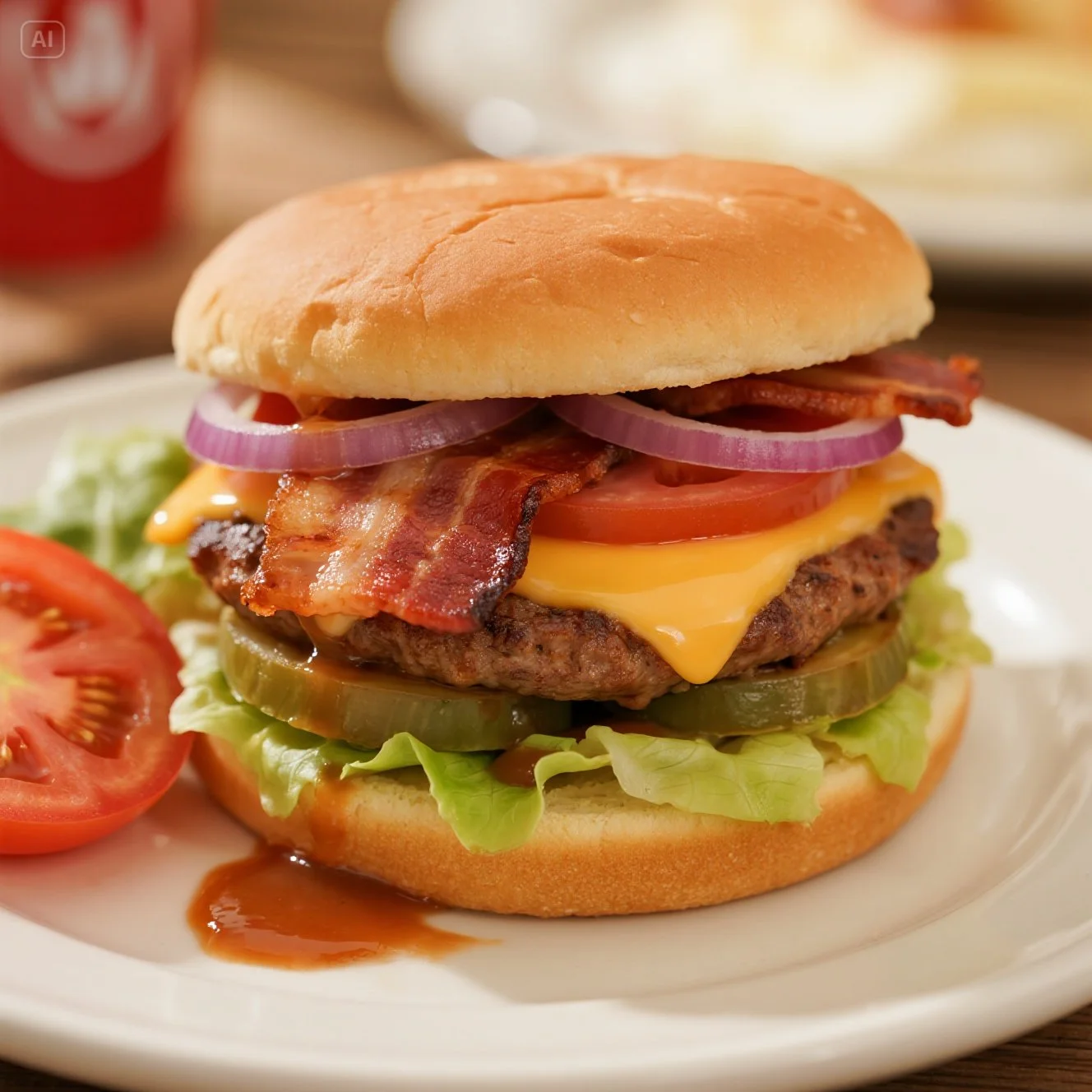Wendy’s Jr. Bacon Cheeseburger