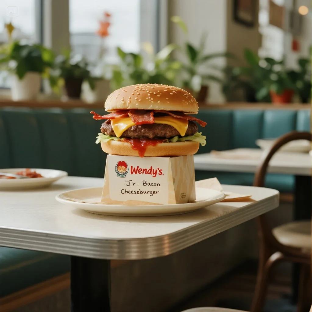 Wendy’s Jr. Bacon Cheeseburger