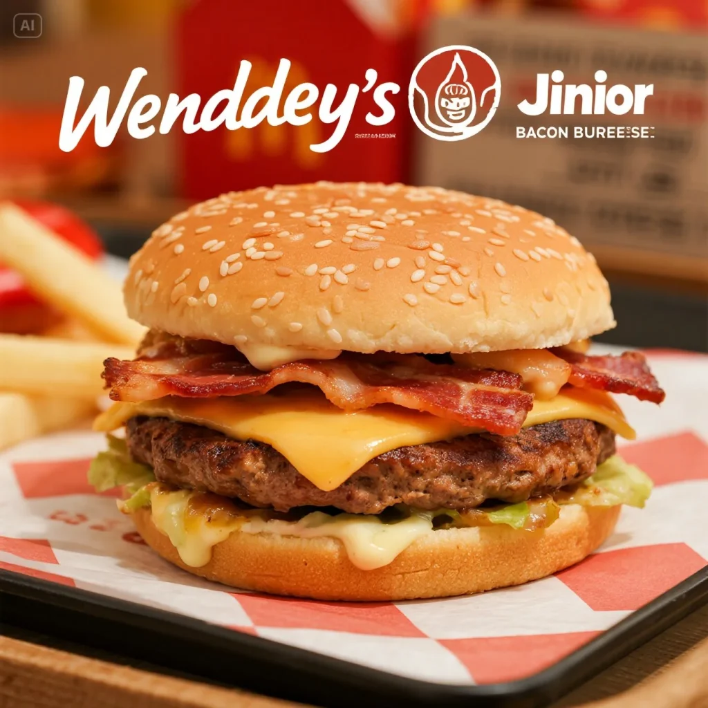Wendy’s Jr. Bacon Cheeseburger