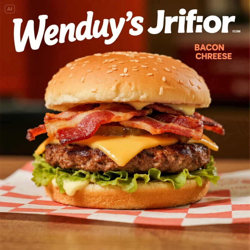 Wendy’s Jr. Bacon Cheeseburger