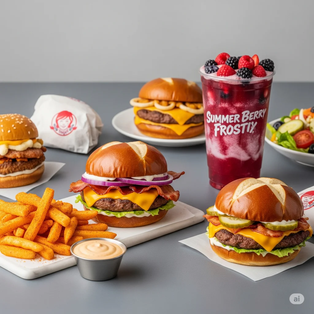 Wendy's Desserts and Beverages