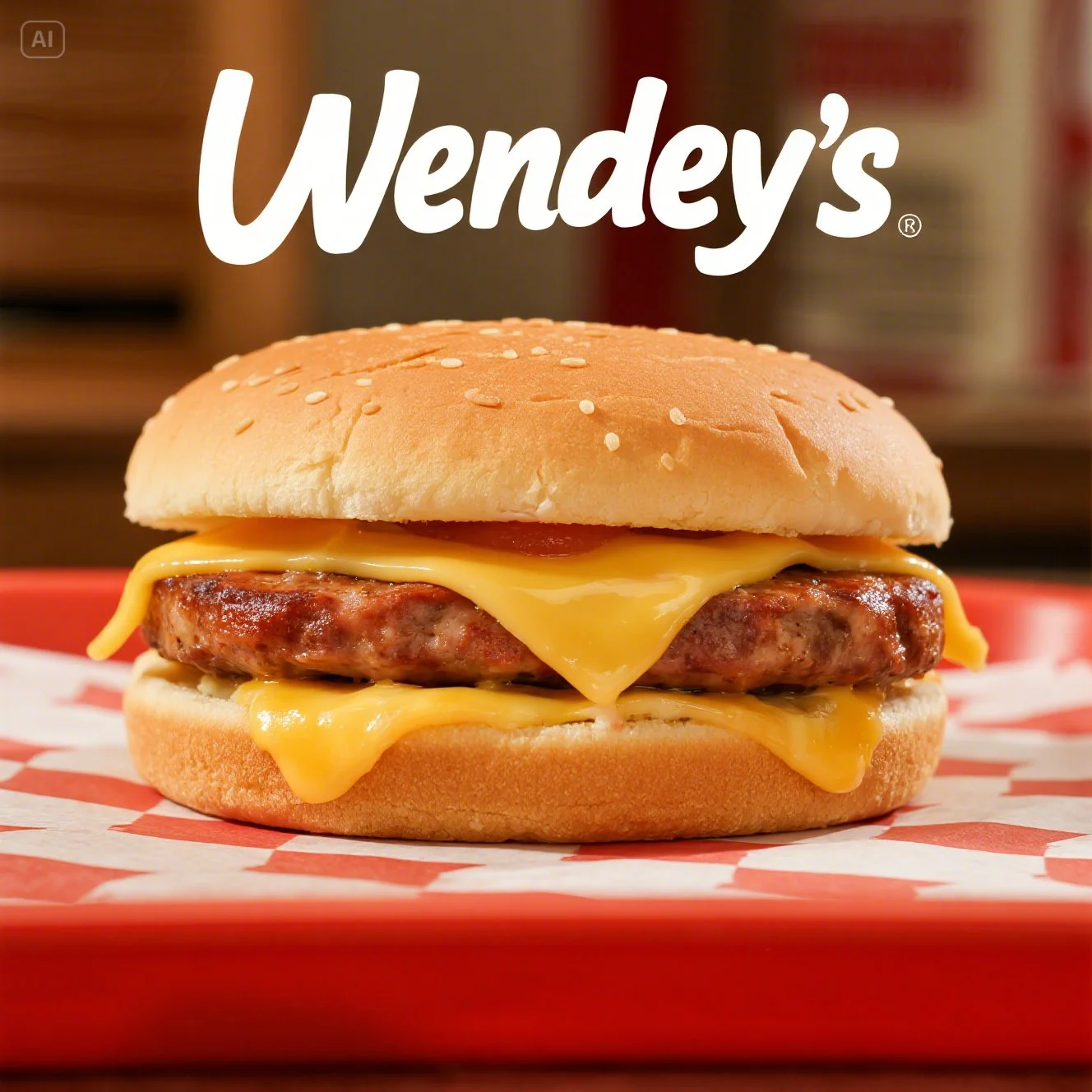 Wendy's Sausage, Egg, and Cheese