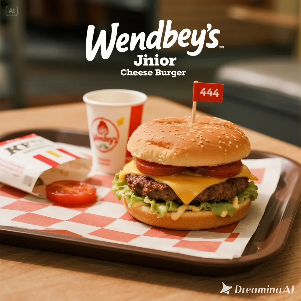 Wendy’s Jr. Cheeseburger 444 Meal