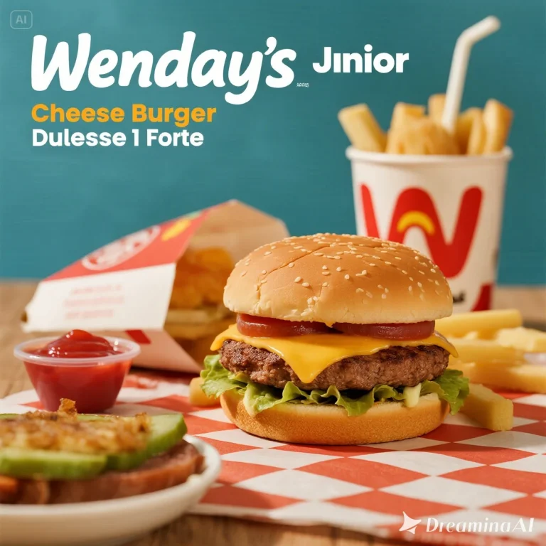 Wendy’s Jr. Cheeseburger Deluxe